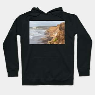 Compton Bay in Stormy Weather Hoodie